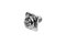 [E] น็อตยึดสายไฟ สแตนเลสชุบนิกเกิ้ล M3x6 mm พร้อมแหวนทรงสี่เหลี่ยม ขนาด 7x7 mm